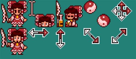 reimu hakirei custom mouse cursor.